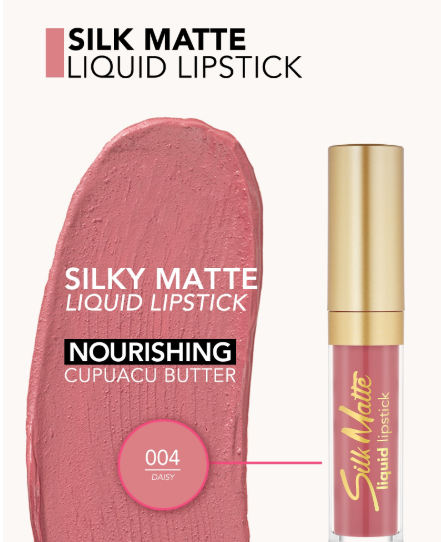 Flormar Silk Matte Liquid Lipstick Daisy 004