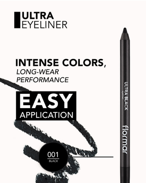 Flormar Ultra Eyeliner 01 Black