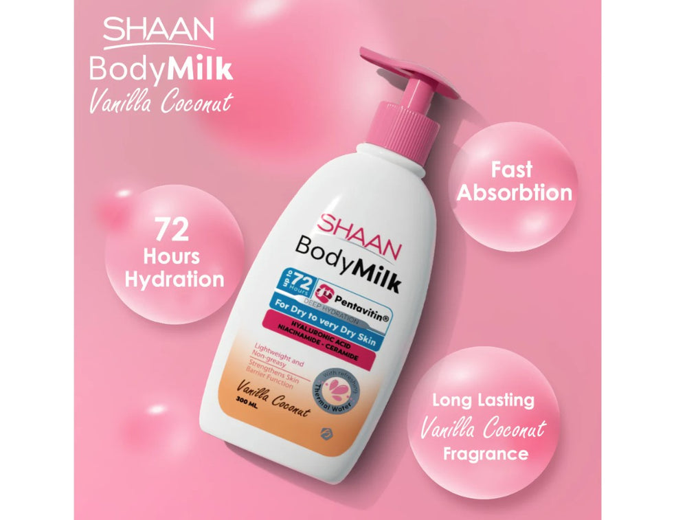 Shaan Body Milk Vanilla Coconut 300 ml