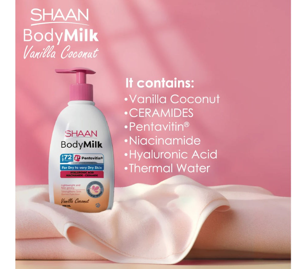 Shaan Body Milk Vanilla Coconut 300 ml