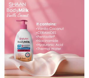Shaan Body Milk Vanilla Coconut 300 ml