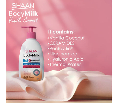 Shaan Body Milk Vanilla Coconut 300 ml