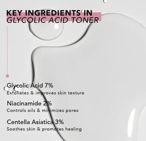 Dermaelle Gentle Exfoliating & Radiance Glycolic Acid Toner 350ml