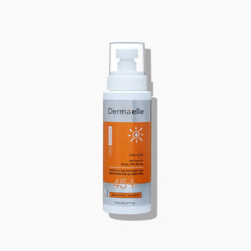 Dermaelle UV Defense SPF 45 Body Milk Spray 200ml
