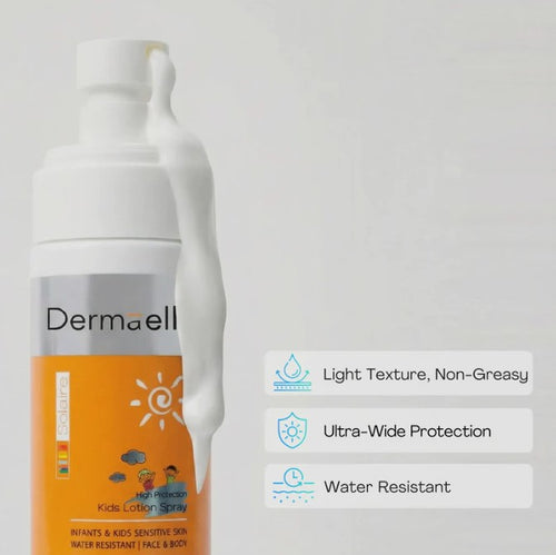 Dermaelle Kids Solaire Sunscreen Spray Spf 50 200