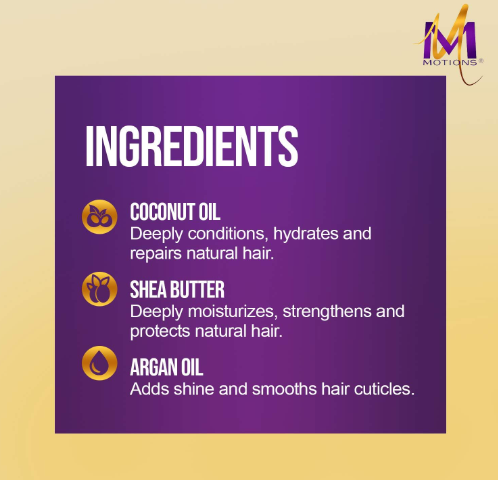 Motions Lavish Shea & Argan & Coconut Shampoo 947ml