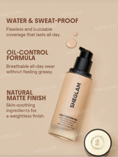 Sheglam Breathable Matte Foundation - Fair