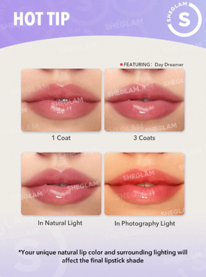 SHEGLAM Jelly Wow Lip Oil - Stay True