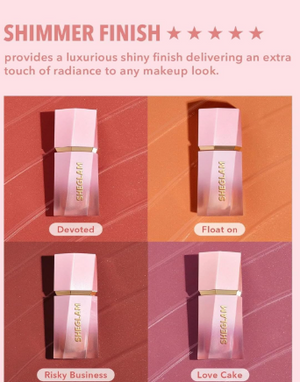 sheglam color bloom liquid blush devoted 5.2ml