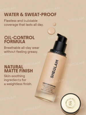 SHEGLAM Complexion Pro LongLasting FOUNDATION-Nude