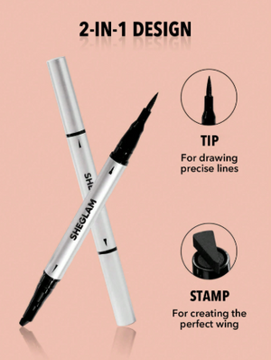 Sheglam Wing It waterproof liner duo