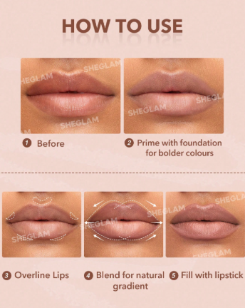 SHEGLAM So Lippy Lip Liner - Purple Smoke