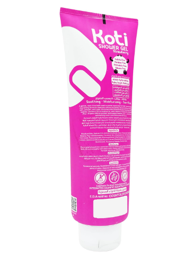 XQ shower koti strawberry 250ml