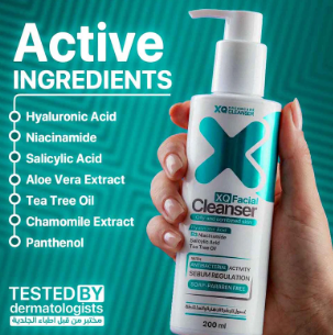 XQ Hyaluronic Acid Facial Cleanser  200ml