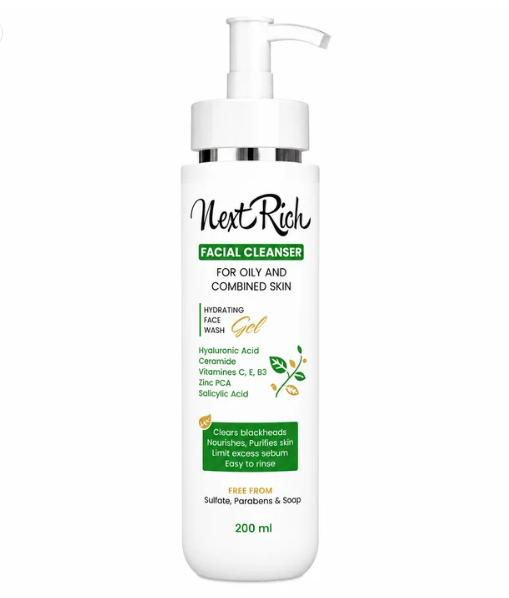 Next Rich Facial Cleanser for Oily Skin 200ml
