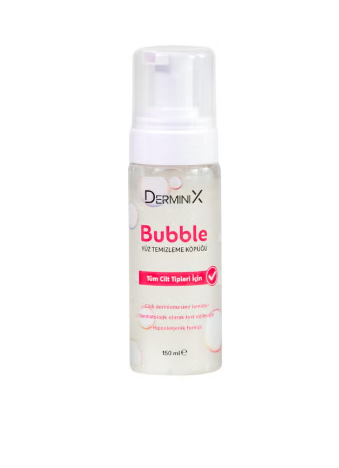 DERMINIX Bubble Facial Foam Make-up Remover 150ml