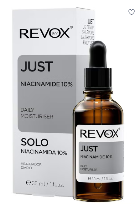 Revox Just Niacinamide Daily Moisturizer, 30ml