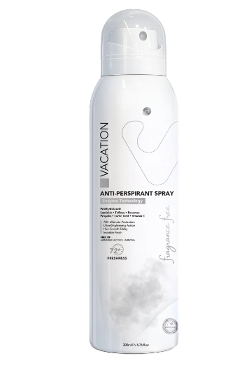 Vacation Antiperspirant - Fragrance Free 200 ml