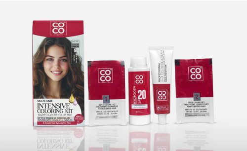 Kit Coco Cosmetics 5 Light Brown Hair Color