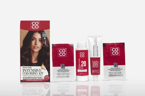 Kit Coco Cosmetics 4 Brown Hair Color