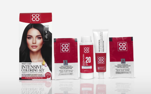 Kit Coco Cosmetics 1 Black Hair Color