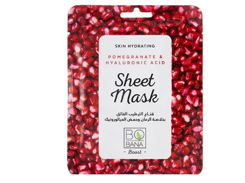 Bobana Sheet Mask Pomegrante & Hyaluronic