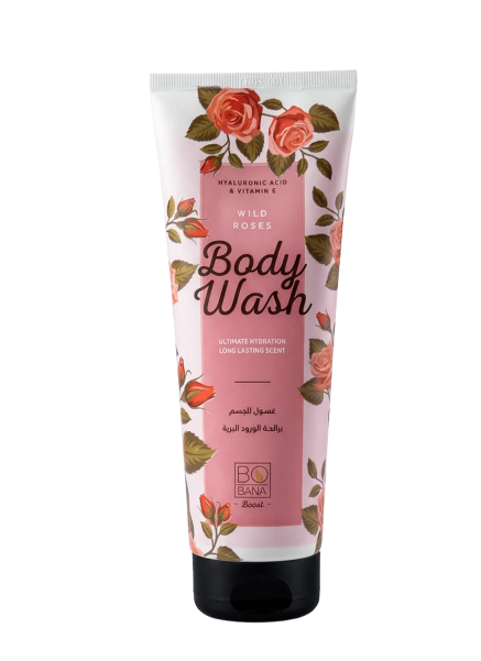 Bobana Body Wash Wild Roses 240 Ml