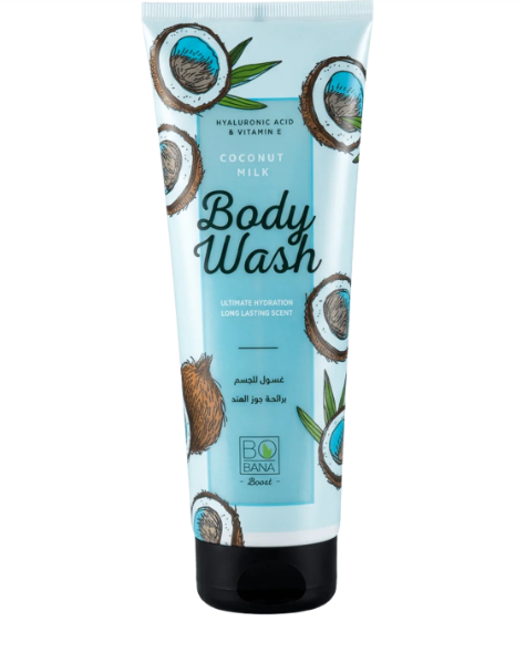 Bobana Body Wash Coconut Milk 240 Ml