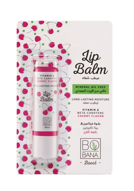 Bobana Lip Balm Vitamin A & Cherry Flavor 4.8 G
