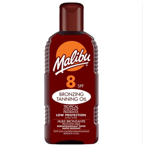 Malibu 6 Spf Bronzing Tanning Oil 200 ml