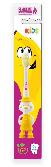 Penduline Kids Toothbrush Yellow