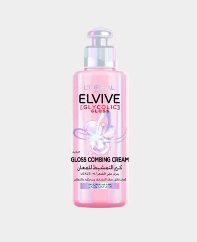 L'Oréal Gloss Elvive Leave-In Glycolic Hair Cream - 200ml