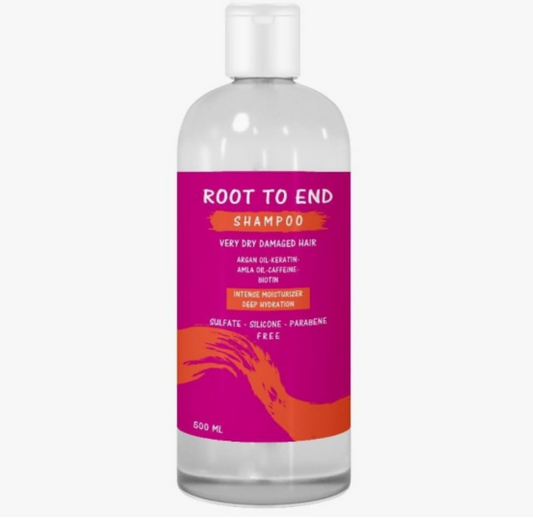 ROOT TO END SHAMPOO DRY&DAMAGED HAIR 500ML