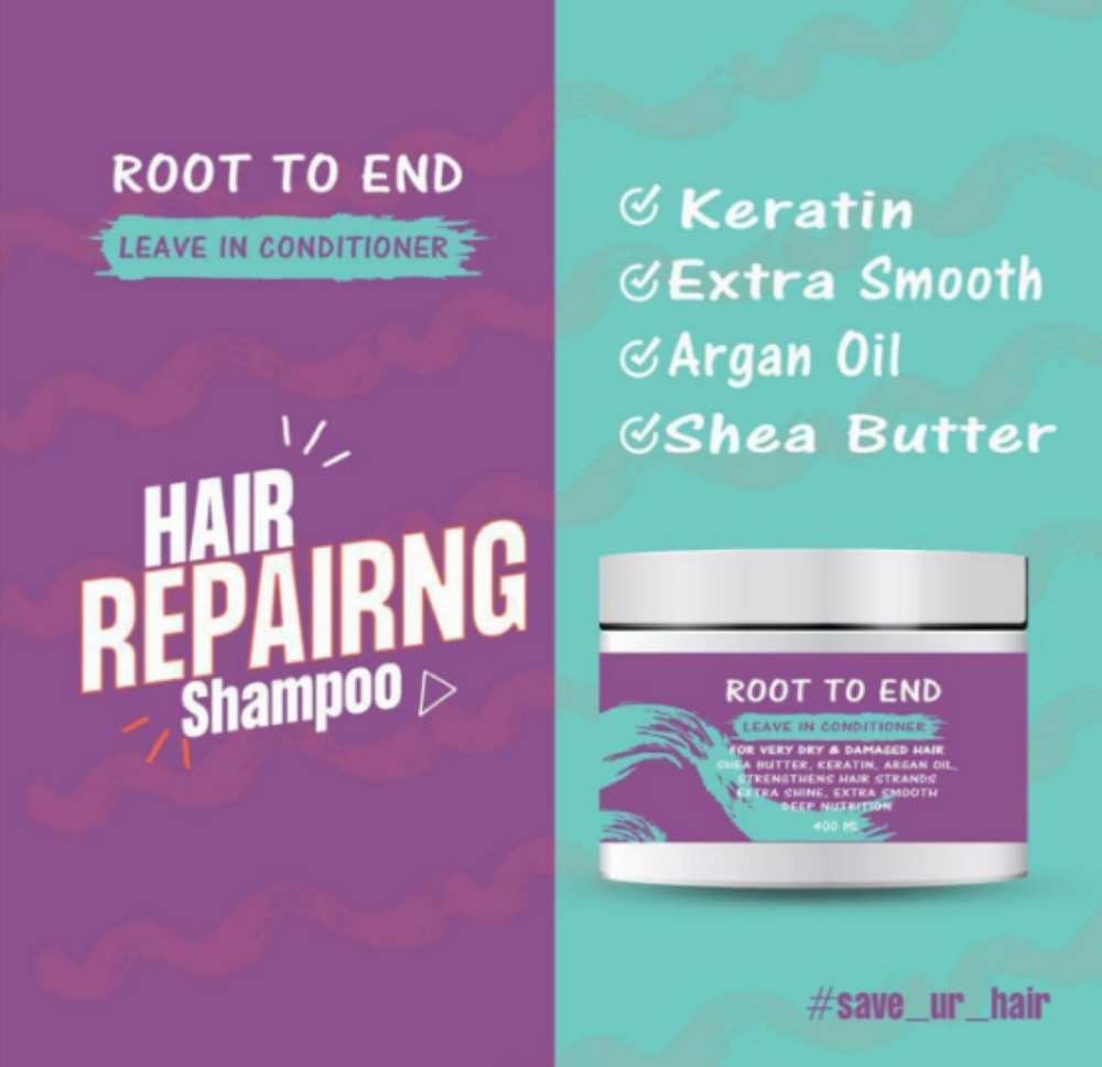 ROOT TO END LEAVE IN CONDITIONER DRY&DAMAGED HAIR 400ML2