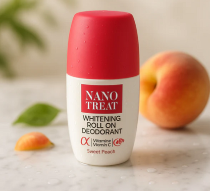 Nano treat whitening roll on sweet peach&rose 50ml