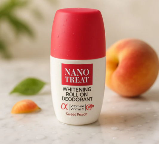 Nano treat whitening roll on sweet peach&rose 50ml
