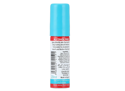 FRESH TALK SPERMINT MOUTH SPRAY COHOL FREE 20 ML