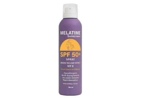 Melatime sunscreen spray spf50+ 150ml