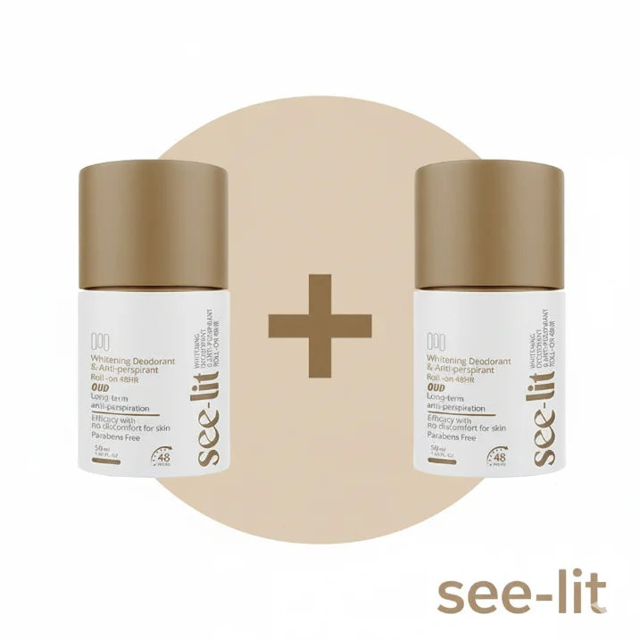 see-lit Roll on whitening deodorant oud 1+1