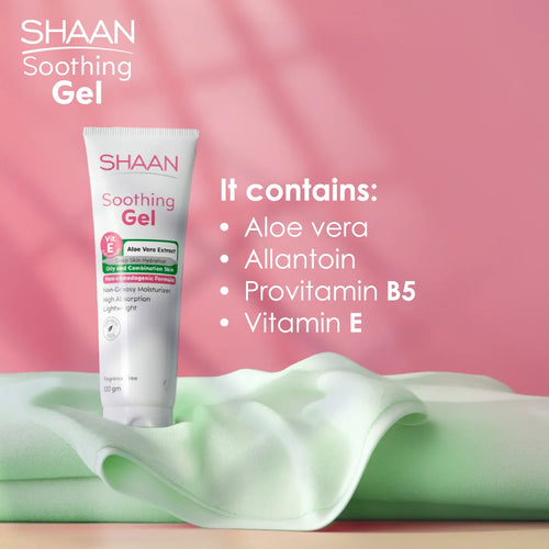 SHAAN SOOTHING GEL DEEP SKIN HYDRATION 120GM