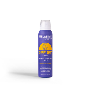 Melatime sunscreen spray spf50+ 150ml