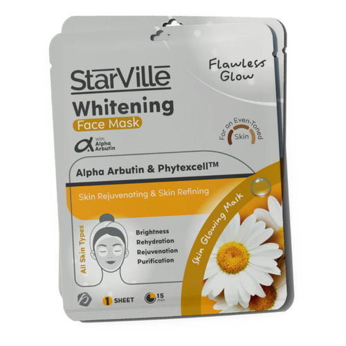 Starville Flowers Glow Whitening Mask 1 Sheet