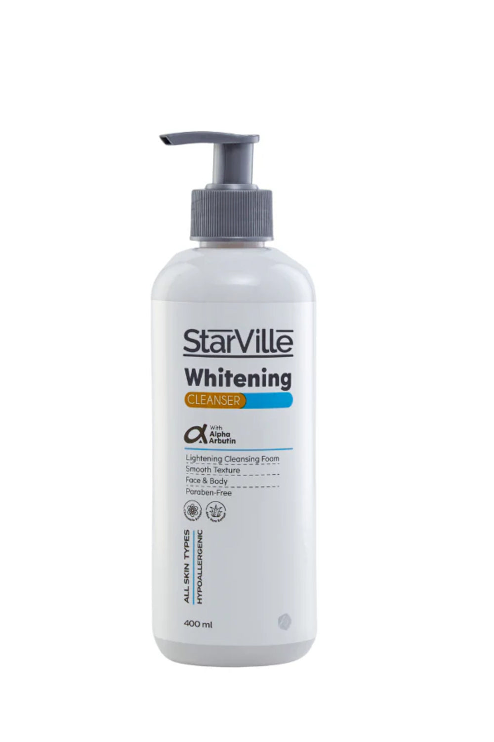 Starville Whitening Cleanser with Alpha Arbutin 400ml