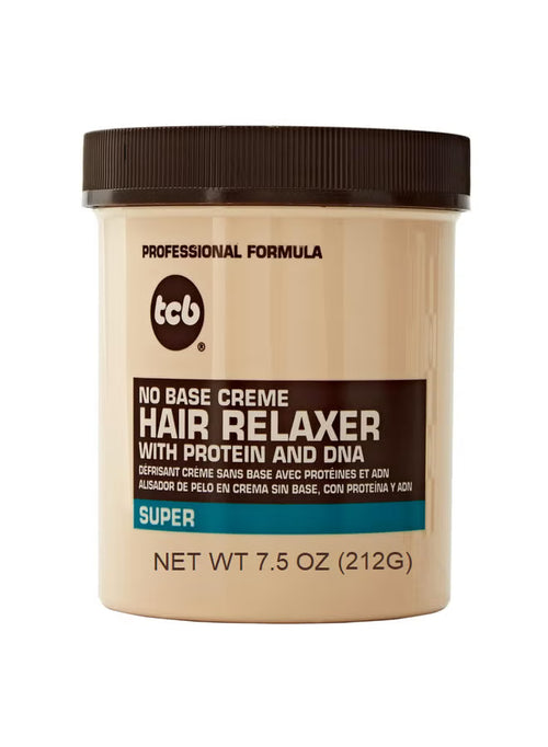 TCB Hair Relaxer بالبروتين والحمض النووي سوبر 212 جرام