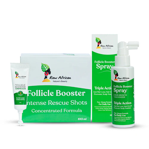 Raw African Follicle Booster Duo | Ampule + Spray