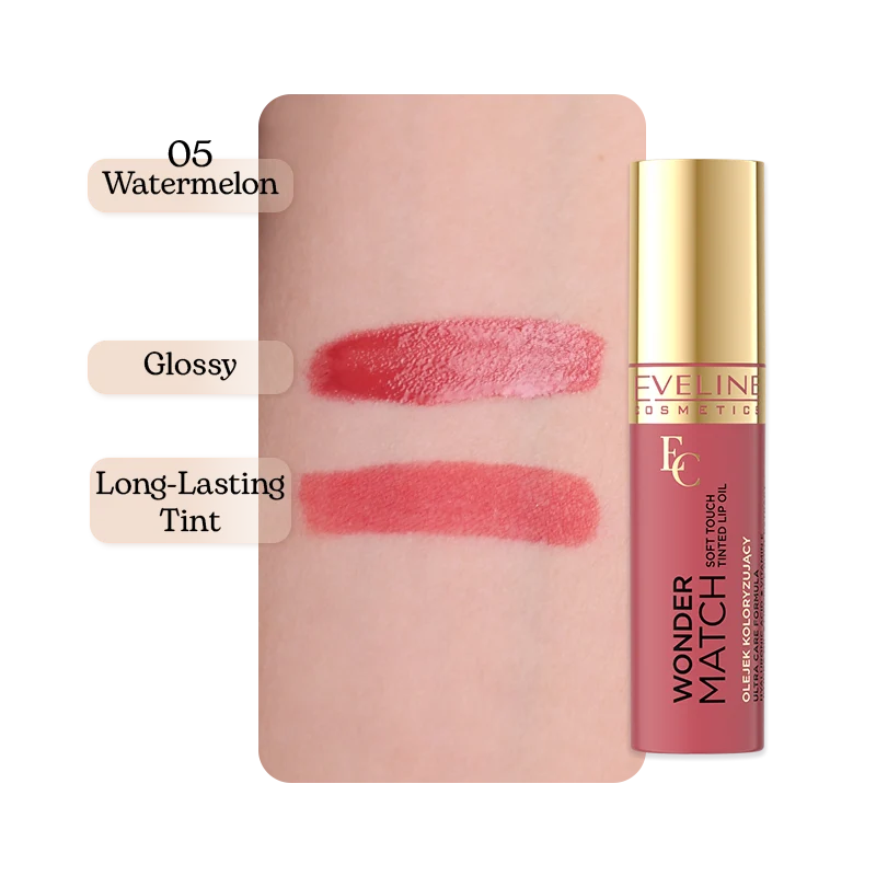 Eveline Wonder Match Soft Touch Tinted lip Oil  05