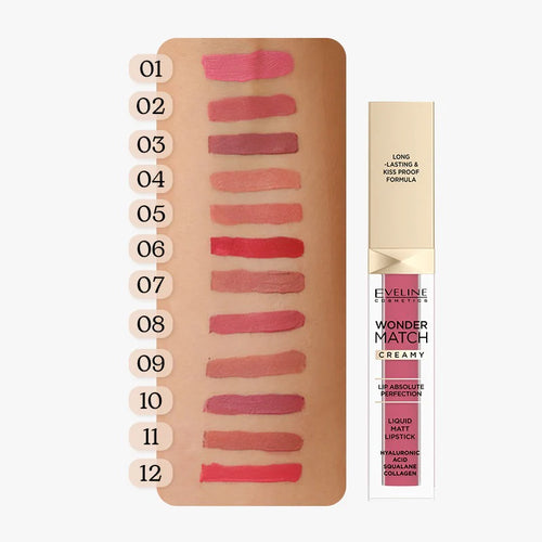 Eveline Wonder Match Liquid Matt Lipstick 06 Class