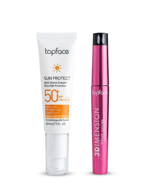 Topface Sun Protect & 3Dimension Mascara Offer