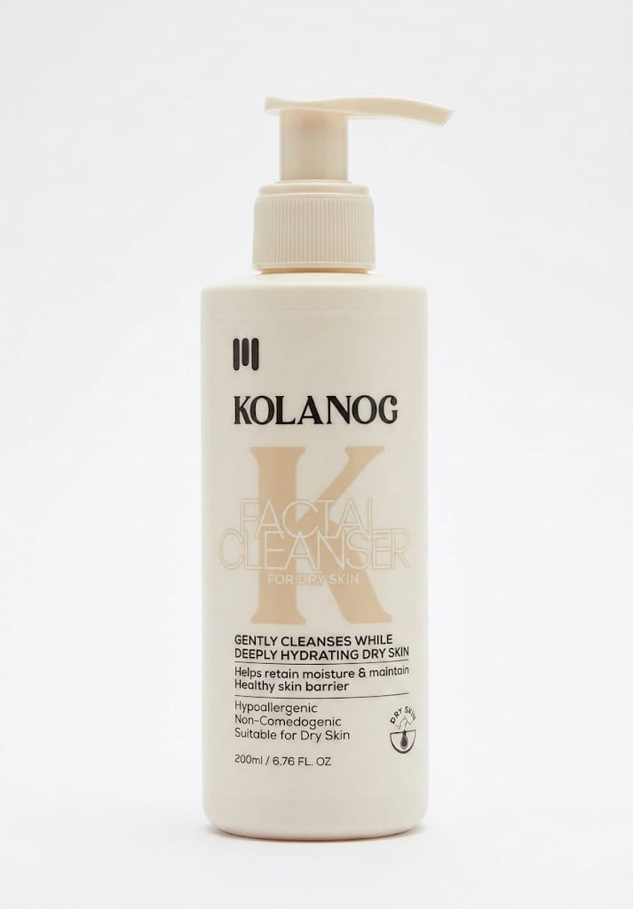 Kolanog Face Wash for Dry Skin 200ml