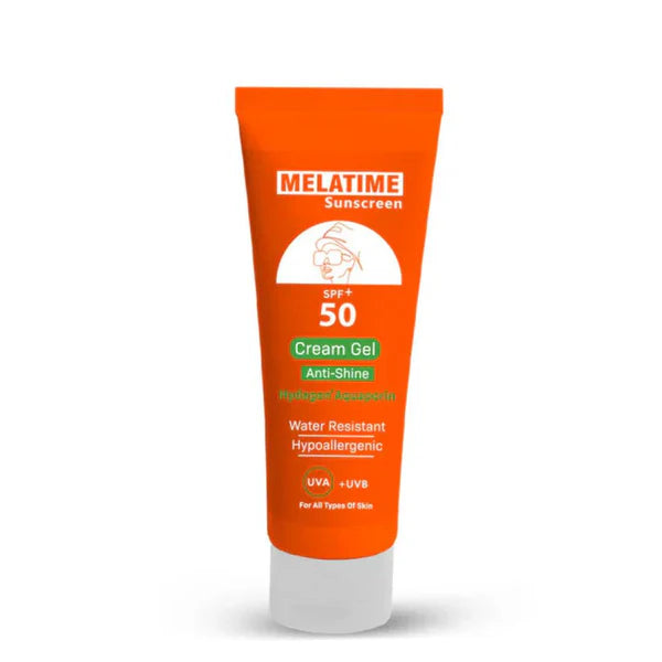 Melatime Sunscreen Spf+50 Cream Gel 120Ml